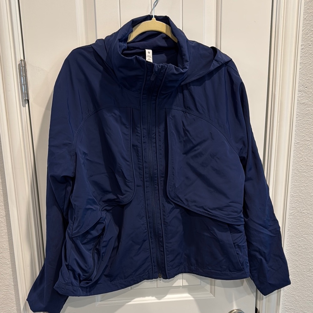 Lululemon Navy Blue Hooded Jacket